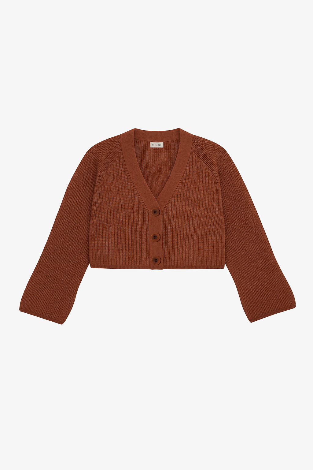 Samantha Cropped Cardigan Cinnamon