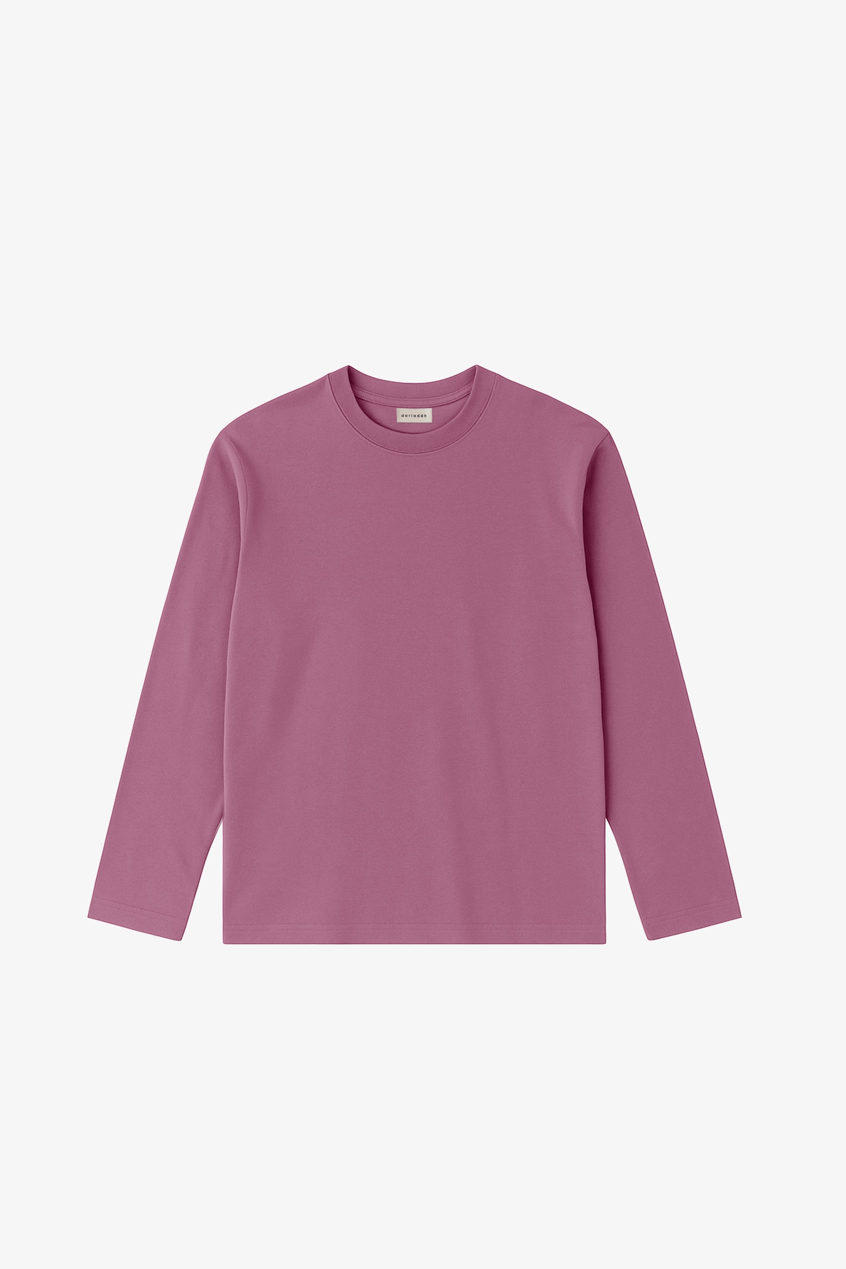 Vinnie Organic Cotton Longsleeve Faded Berry