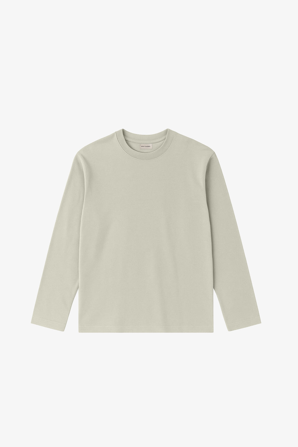 Vinnie Organic Cotton Longsleeve Faded Sage