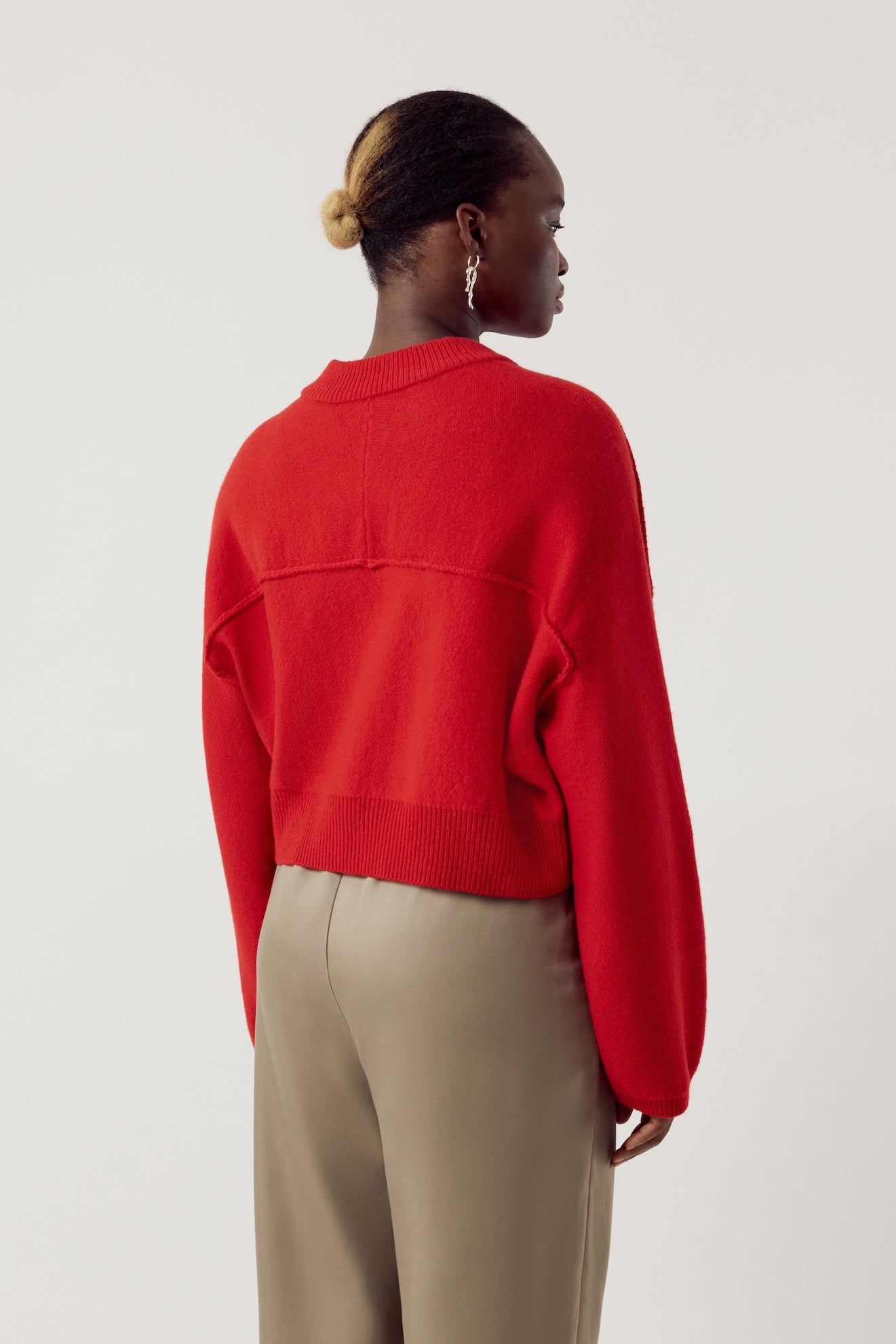 Romy Recycled Wool Jumper Ribbon