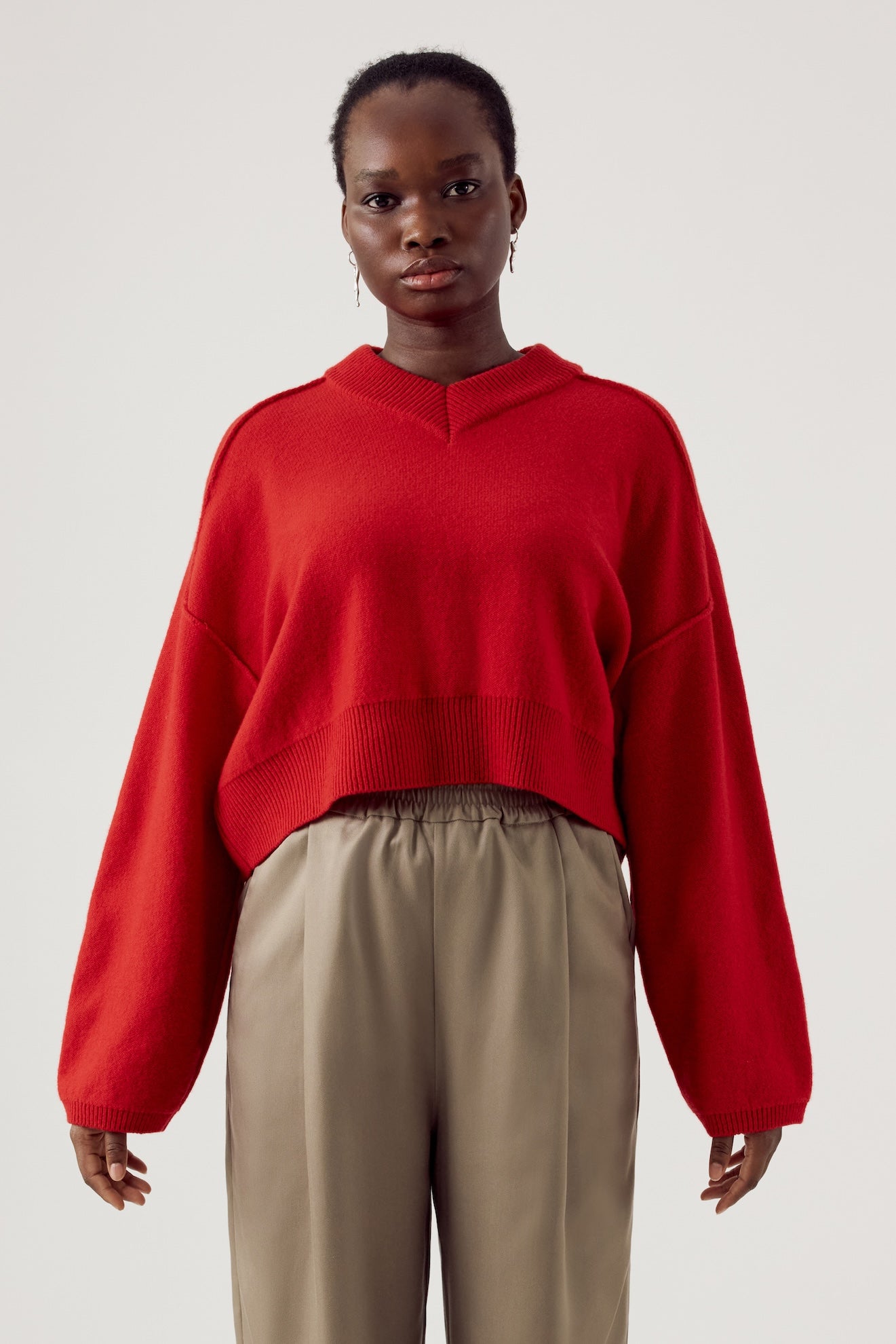 Romy Recycled Wool Jumper Ribbon