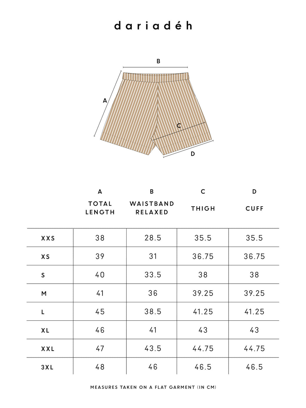 Jane Cupro Shorts Beige White