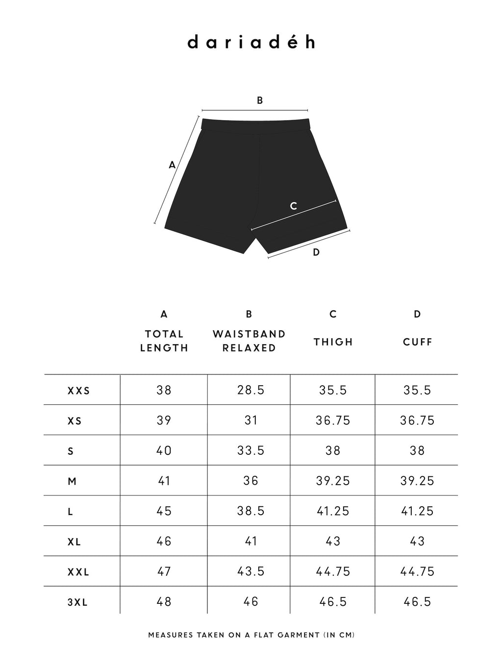 Jane Organic Cotton Shorts Black
