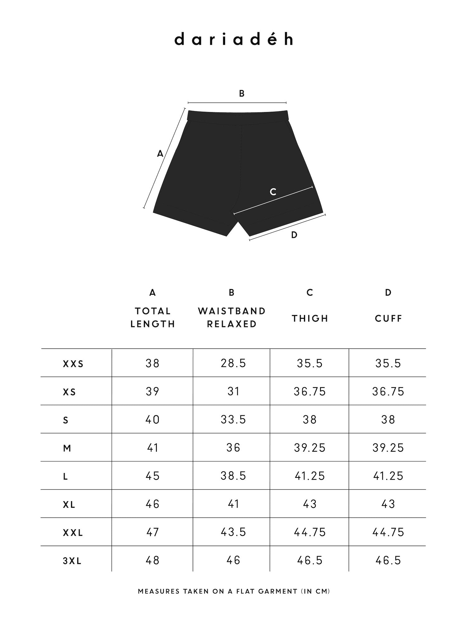 Jane Organic Cotton Shorts Black