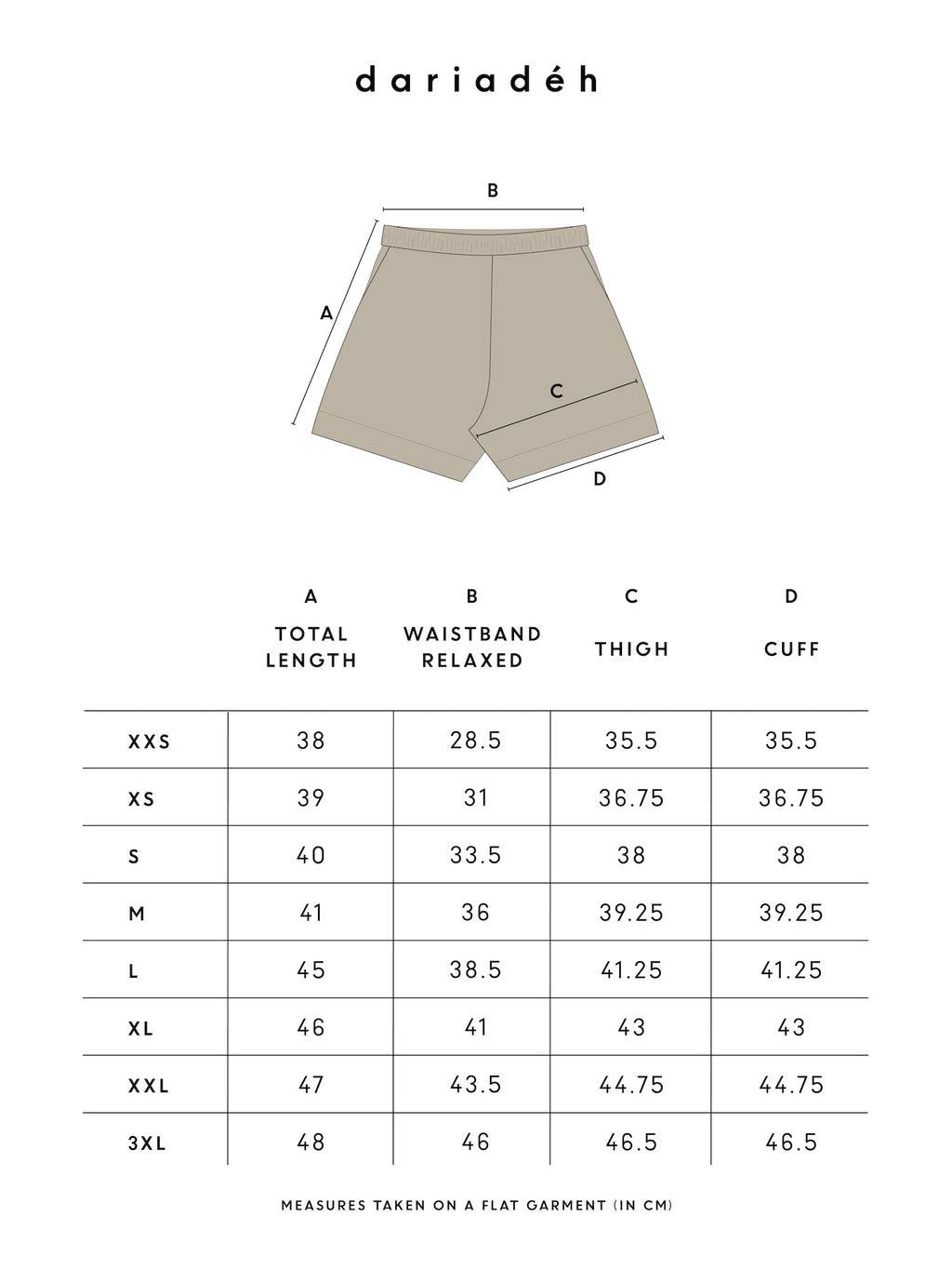 Jane Organic Cotton Shorts Beige